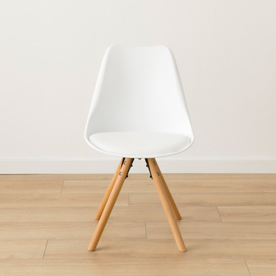 Kenay Home Silla Polipropileno Blanca