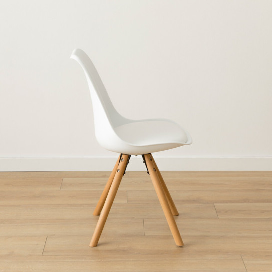 Kenay Home Silla Polipropileno Blanca