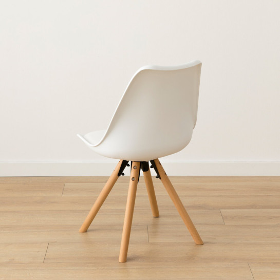 Kenay Home Silla Polipropileno Blanca