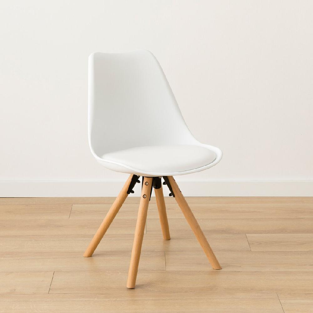 kenay home Silla polipropileno blanca