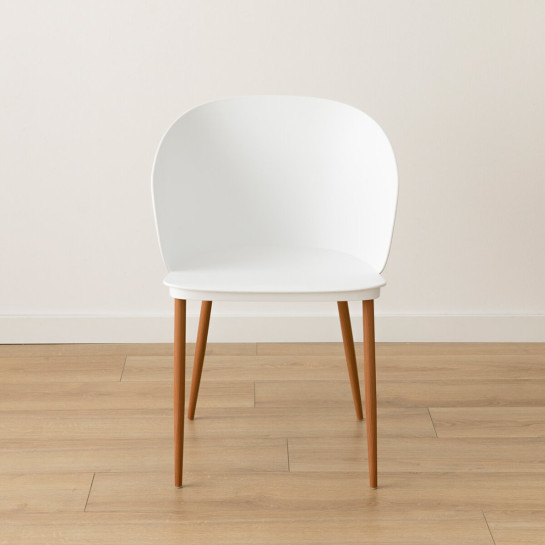 Kenay Home Silla Polipropileno Blanca