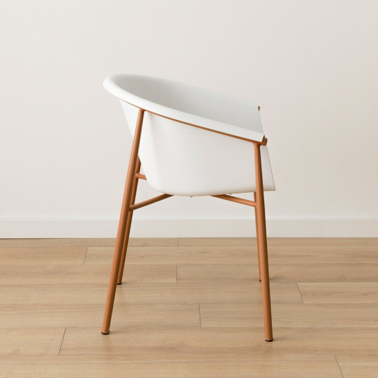 Kenay Home Silla Polipropileno Blanca