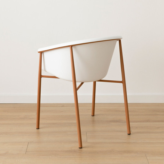 Kenay Home Silla Polipropileno Blanca