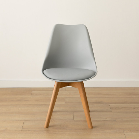 Kenay Home Silla Polipropileno Gris