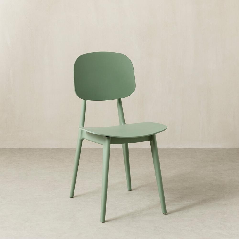 kenay home Silla polipropileno verde