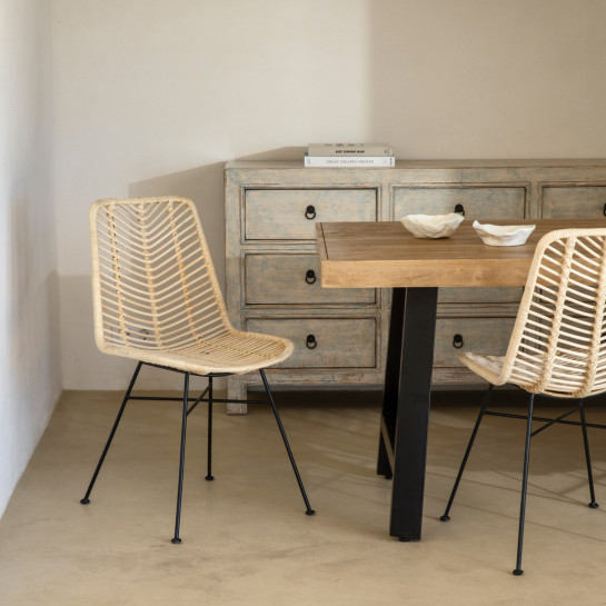 Kenay Home Silla Ratán Natural