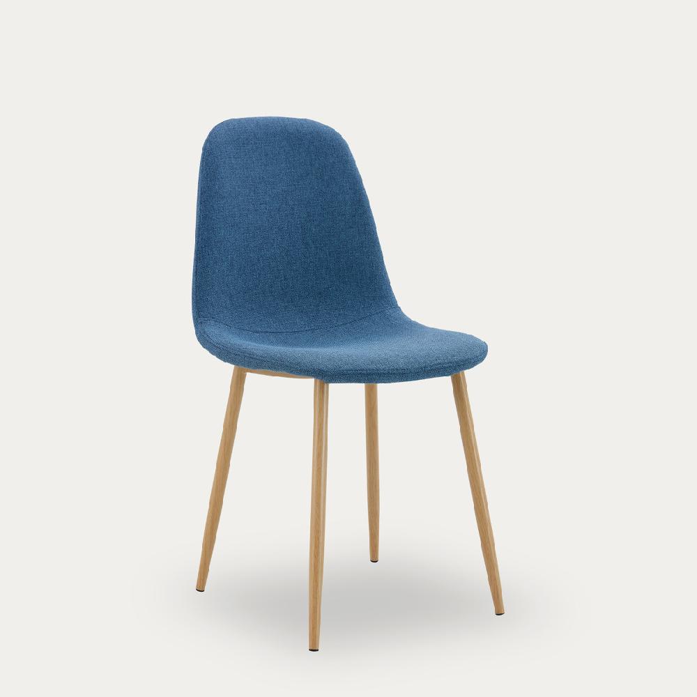 kenay home Silla tapizada azul