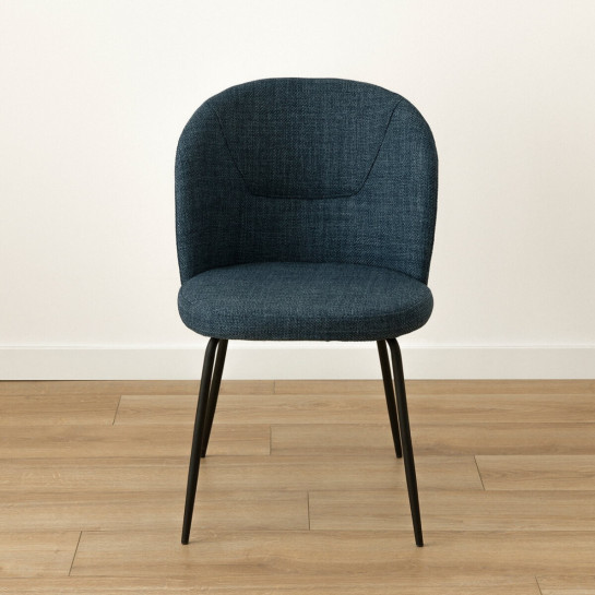 Kenay Home Silla Tapizada Azul