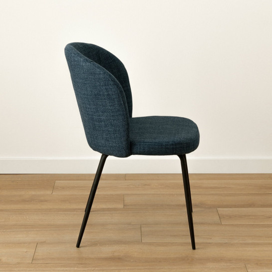 Kenay Home Silla Tapizada Azul