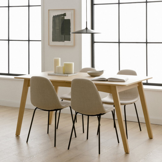 Kenay Home Silla Tapizada Beige