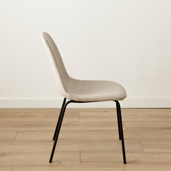Kenay Home Silla Tapizada Beige