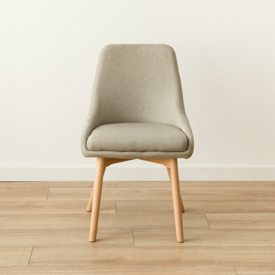 Kenay Home Silla Tapizada Beige