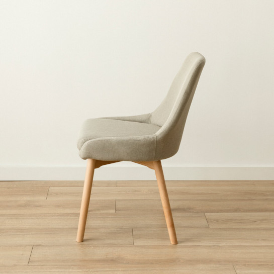 Kenay Home Silla Tapizada Beige