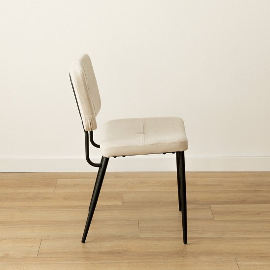 Kenay Home Silla Tapizada Beige