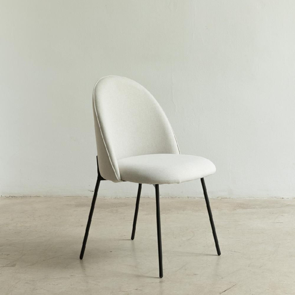 kenay home Silla tapizada beige