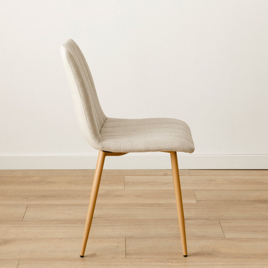 Kenay Home Silla Tapizada Beige