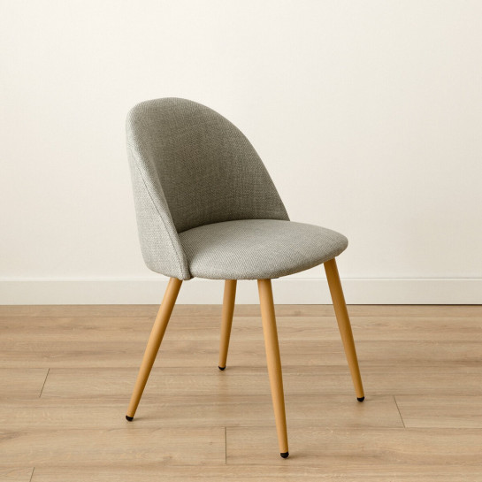 Kenay Home Silla Tapizada Gris
