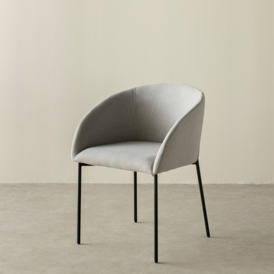 Kenay Home Silla Tapizada Gris