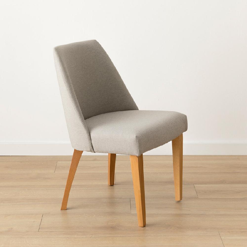 kenay home Silla tapizada gris claro
