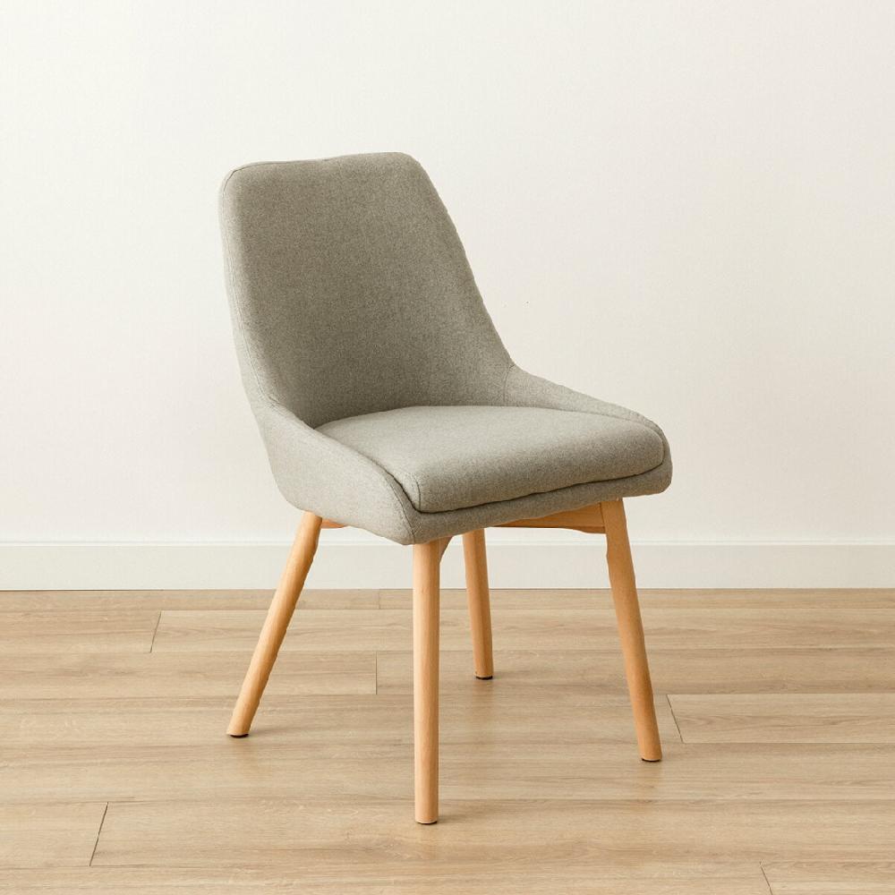 kenay home Silla tapizada gris claro