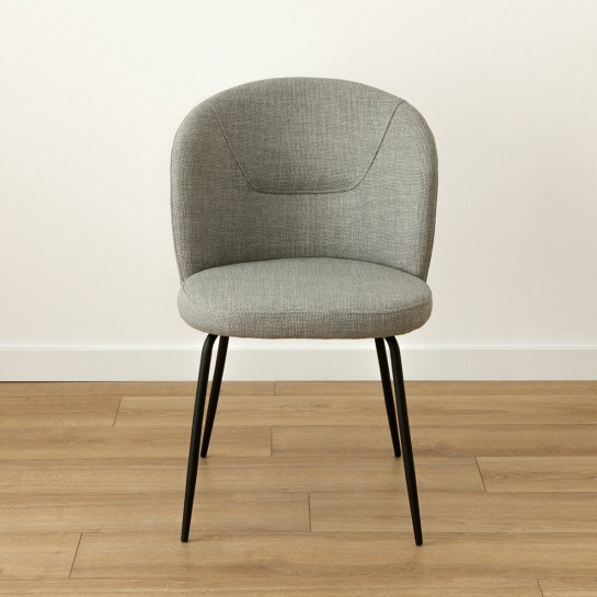 Kenay Home Silla Tapizada Gris