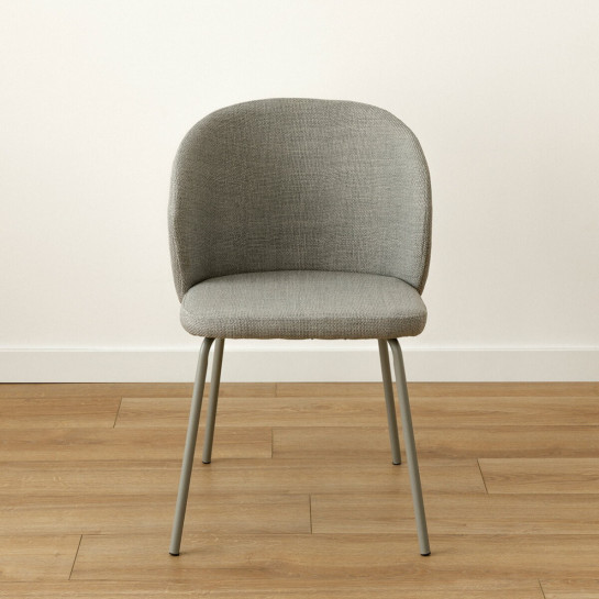 Kenay Home Silla Tapizada Gris