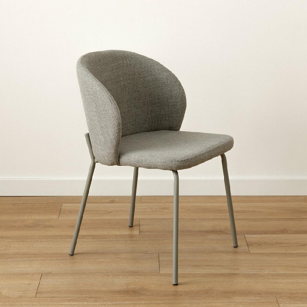 kenay home Silla tapizada gris