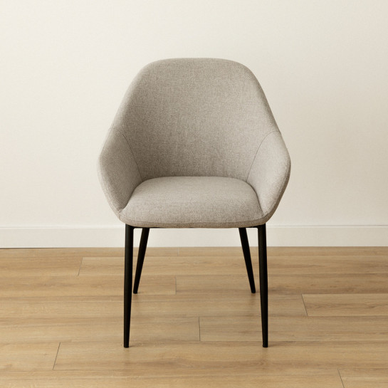 Kenay Home Silla Tapizada Gris