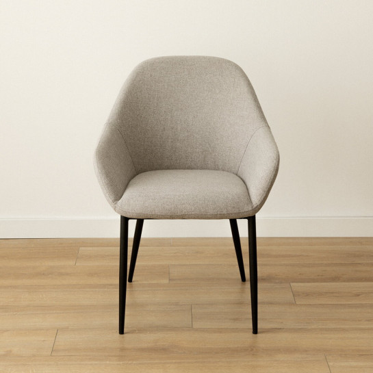 Kenay Home Silla Tapizada Gris