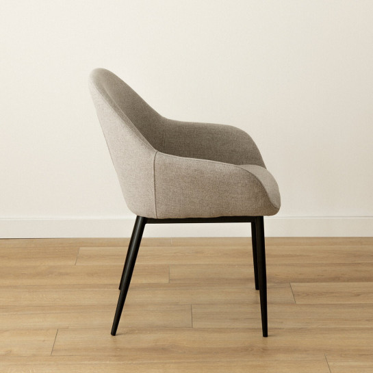 Kenay Home Silla Tapizada Gris