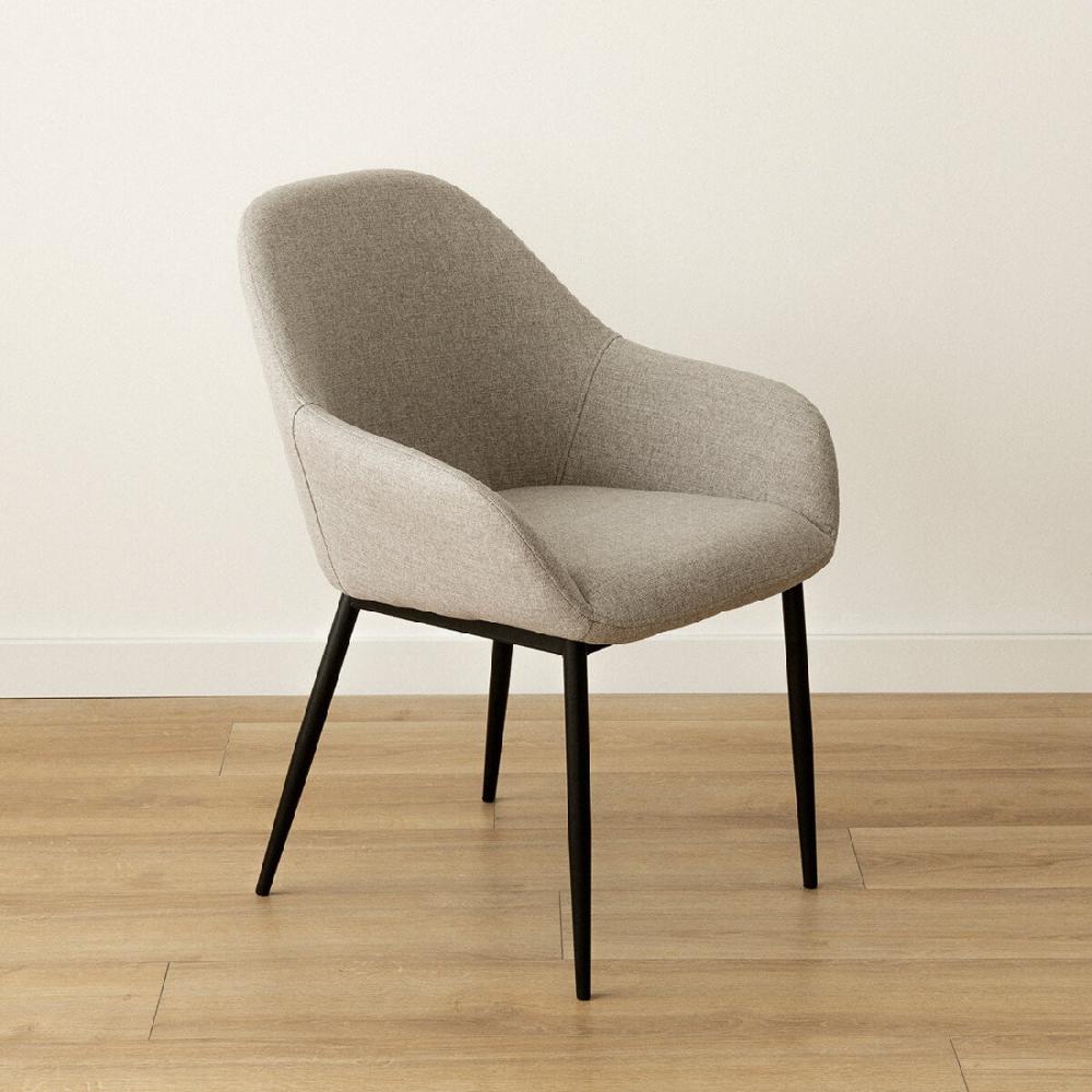 kenay home Silla tapizada gris