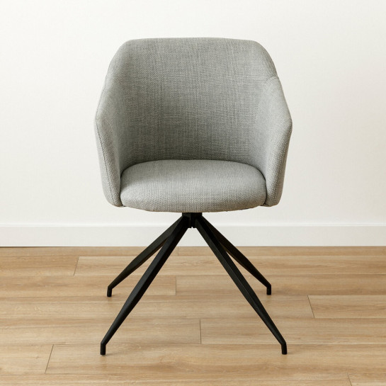 Kenay Home Silla Tapizada Gris