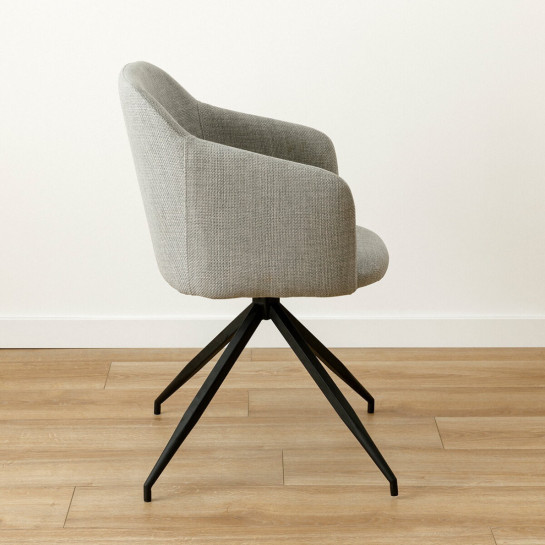 Kenay Home Silla Tapizada Gris