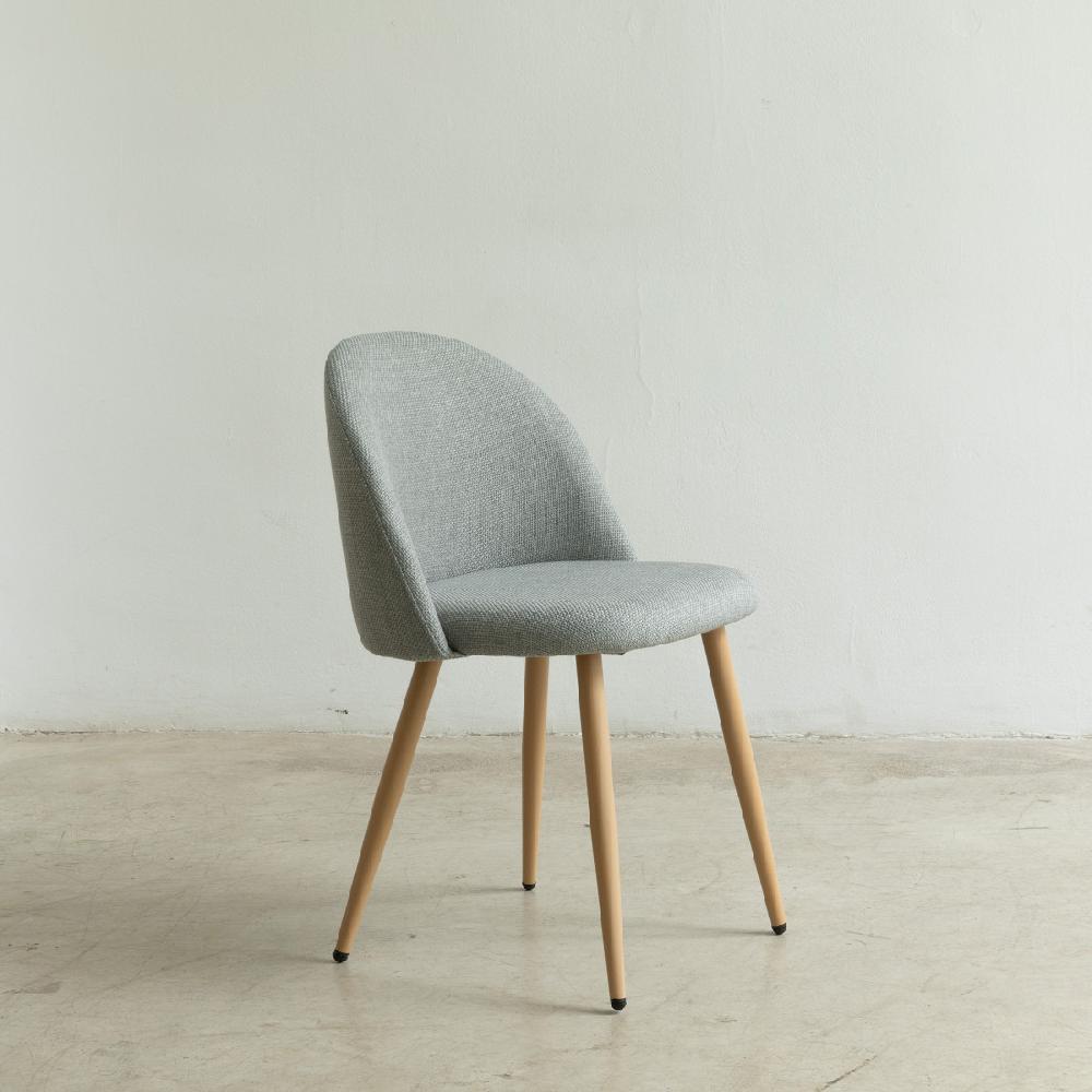 kenay home Silla tapizada gris