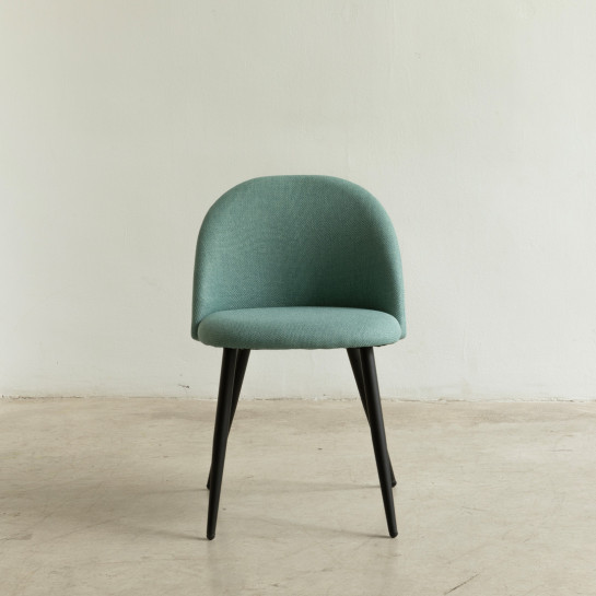 Kenay Home Silla Tapizada Menta Con Pata Negra