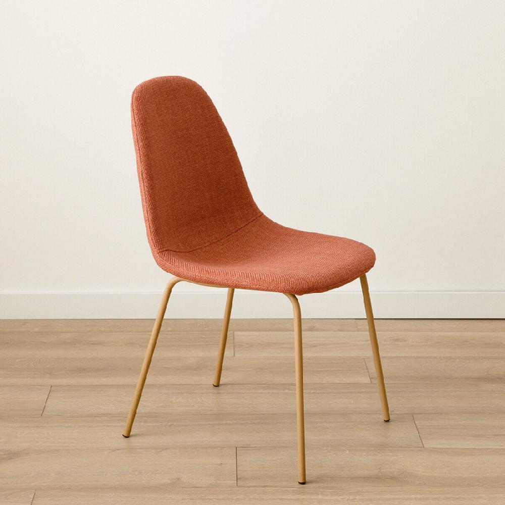 kenay home Silla tapizada terracota