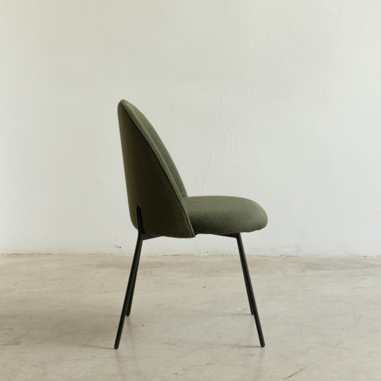 Kenay Home Silla Tapizada Verde Oscuro