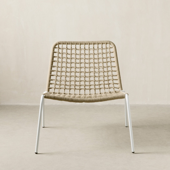 Kenay Home Sillón De Jardín Blanco