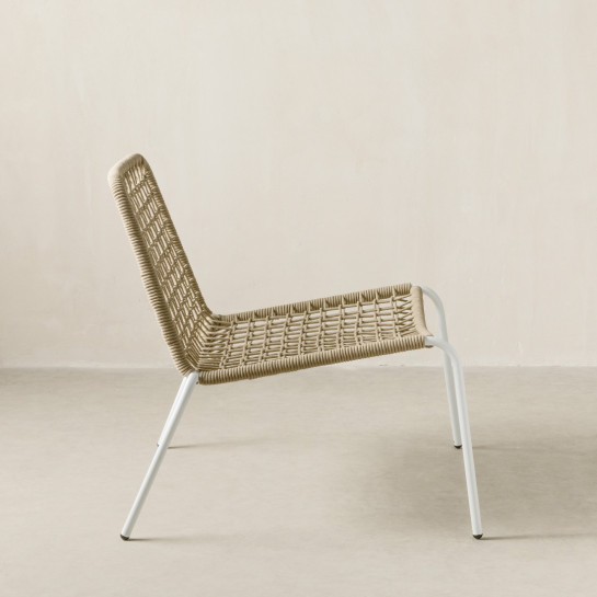 Kenay Home Sillón De Jardín Blanco