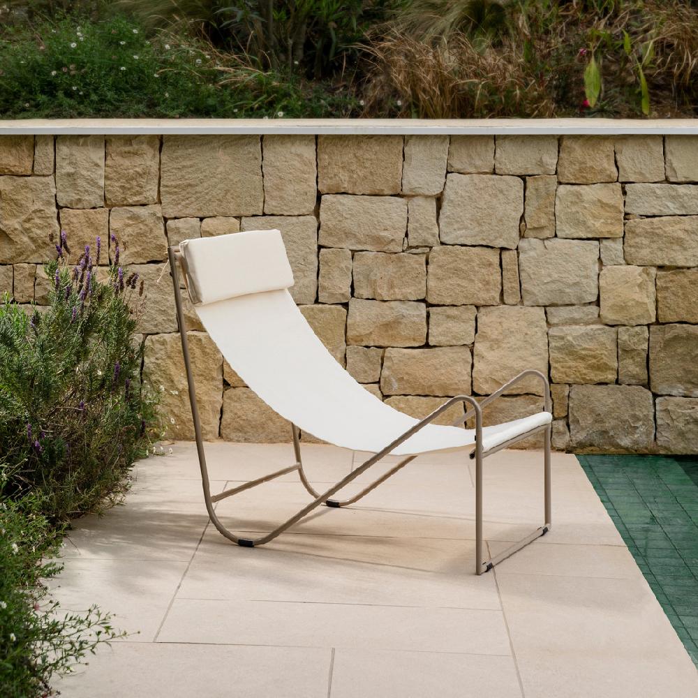 kenay home Sillón de jardín blanco