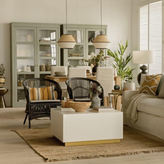 Kenay Home Sillón Ratán Negro