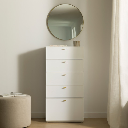 Kenay Home Sinfonier Blanco 5 Cajones