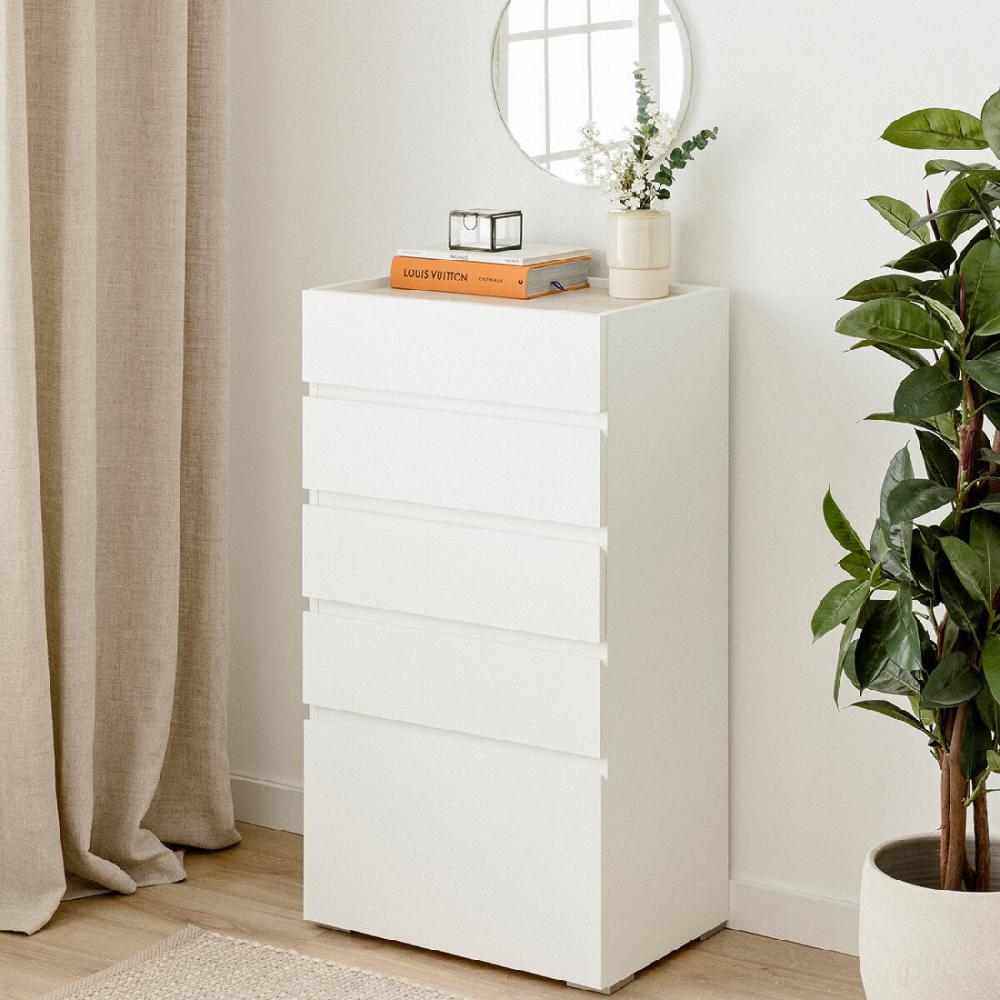 Kenay Home Sinfonier Blanco 5 Cajones