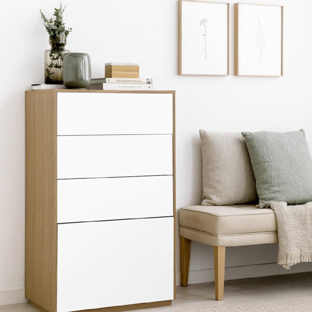 kenay home Sinfonier blanco y roble