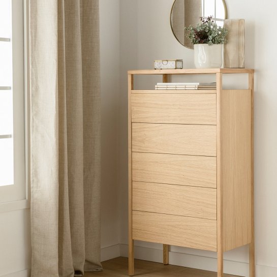 Kenay Home Sinfonier Roble 5 Cajones