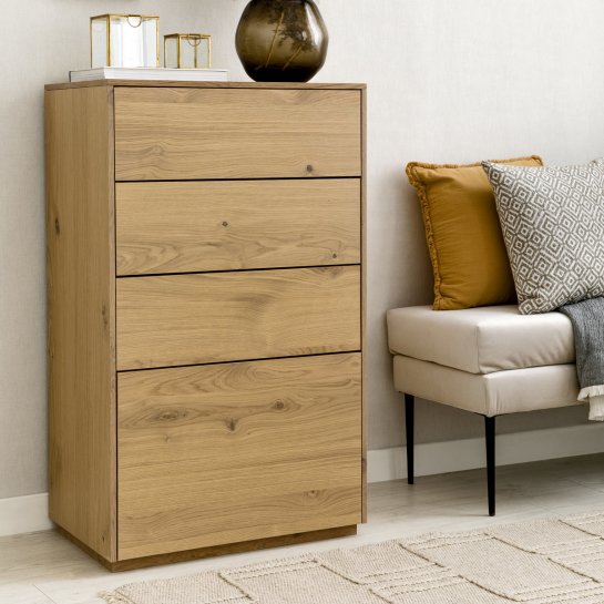 Kenay Home Sinfonier Roble Nudoso 4 Cajones