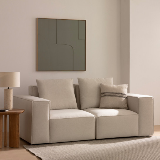 Kenay Home Sofá 2 Plazas Perla