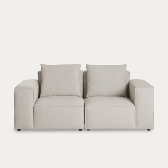 Kenay Home Sofá 2 Plazas Perla