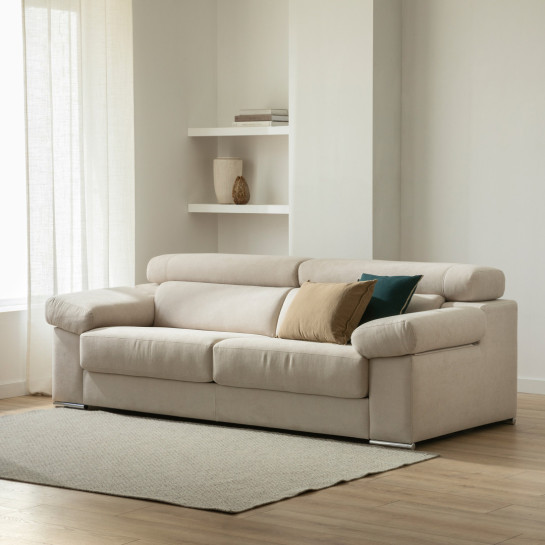 Kenay Home Sofá 3 5 Plazas Beige