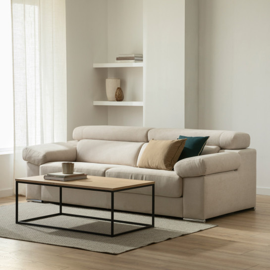 Kenay Home Sofá 3 5 Plazas Crema